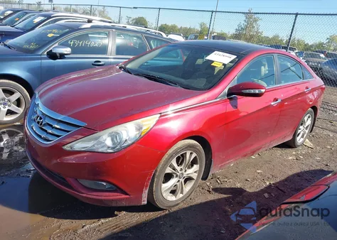 2012 Hyundai Sonata Limited from USA, damaged, VIN 5NPEC4AC4CH357928